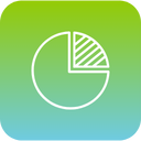 Pie chart icon representing fractional HR expertise